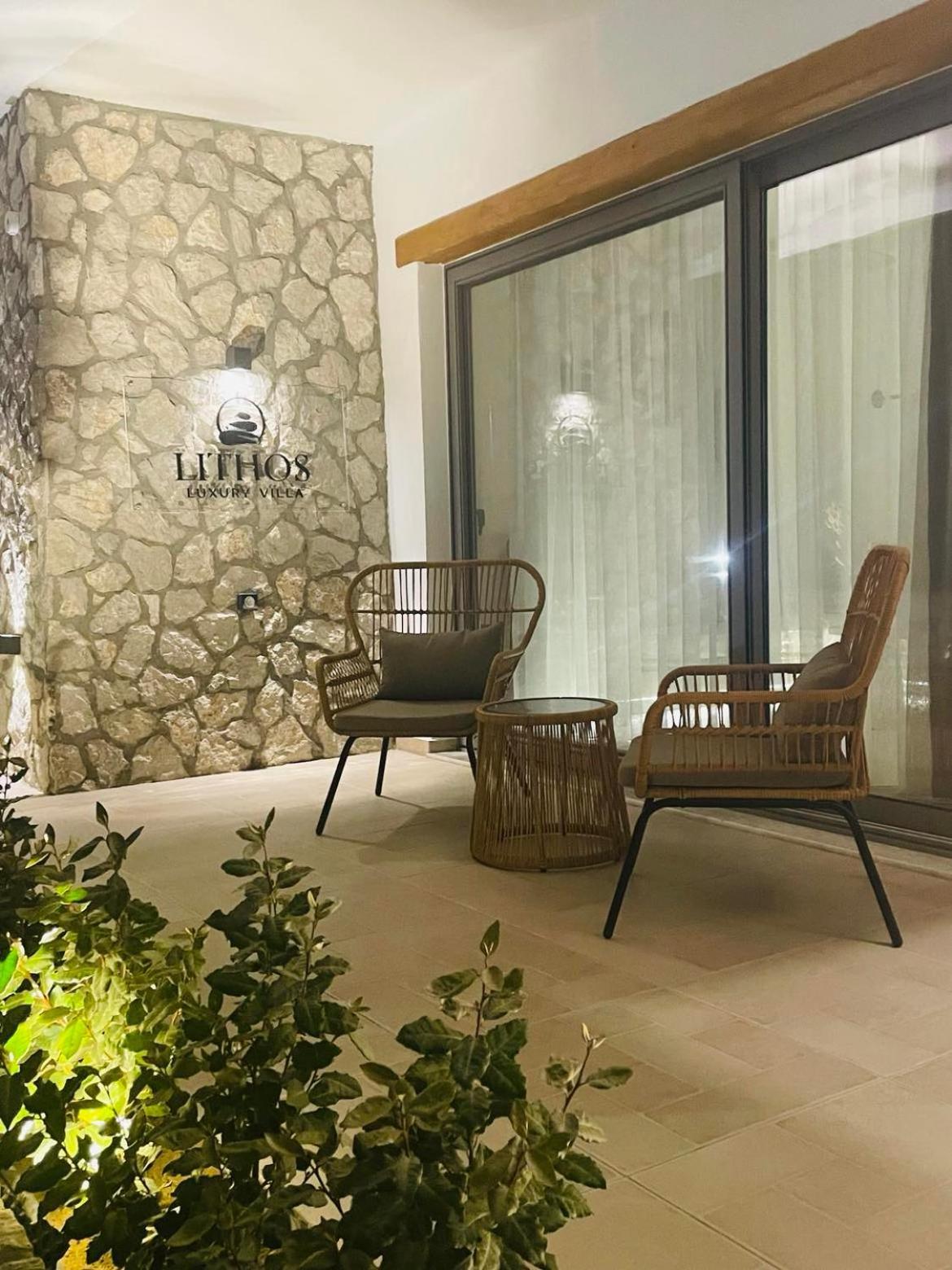 Lithos Luxury Villa Archangelos  Exterior foto