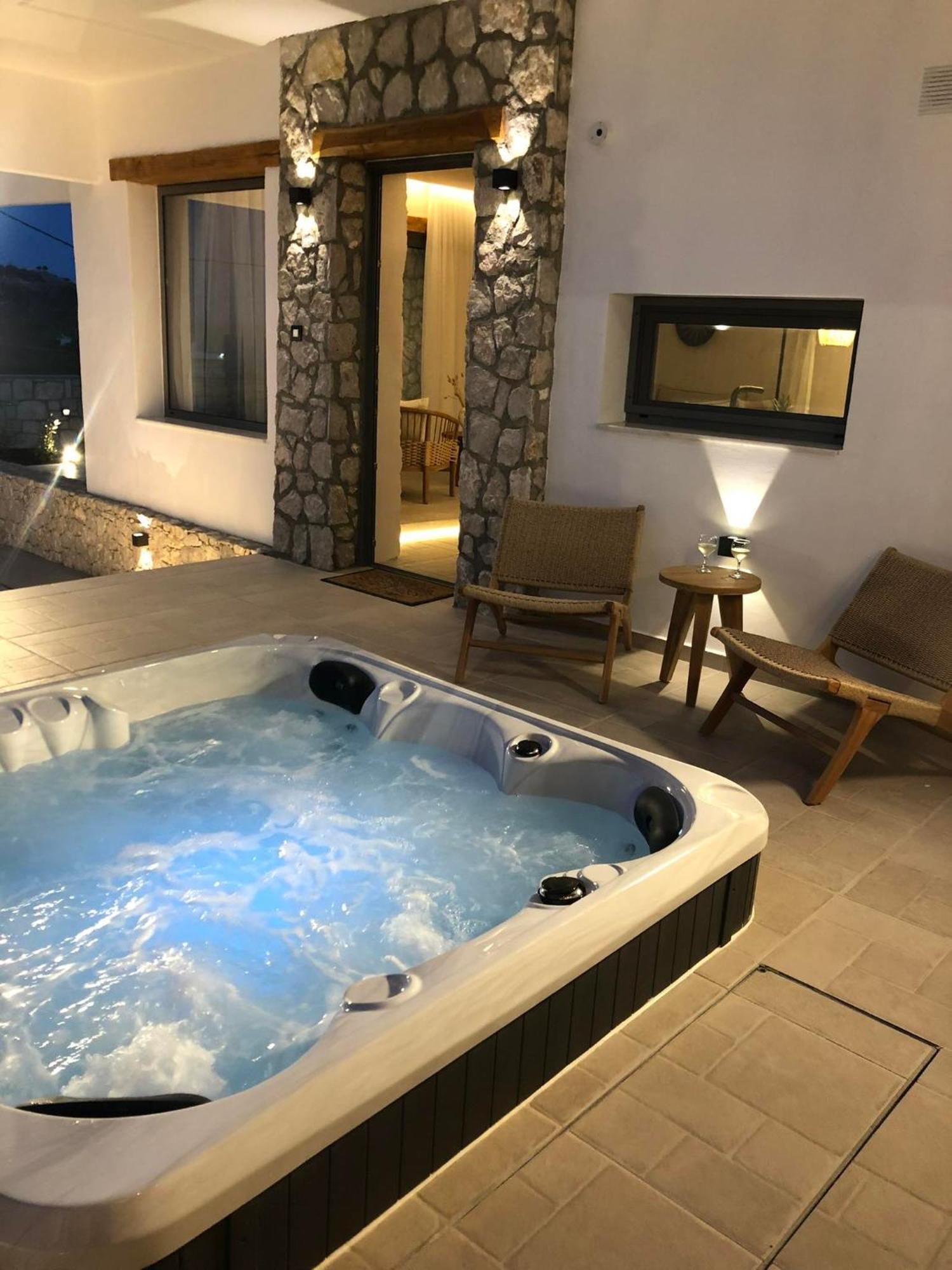 Lithos Luxury Villa Archangelos  Exterior foto