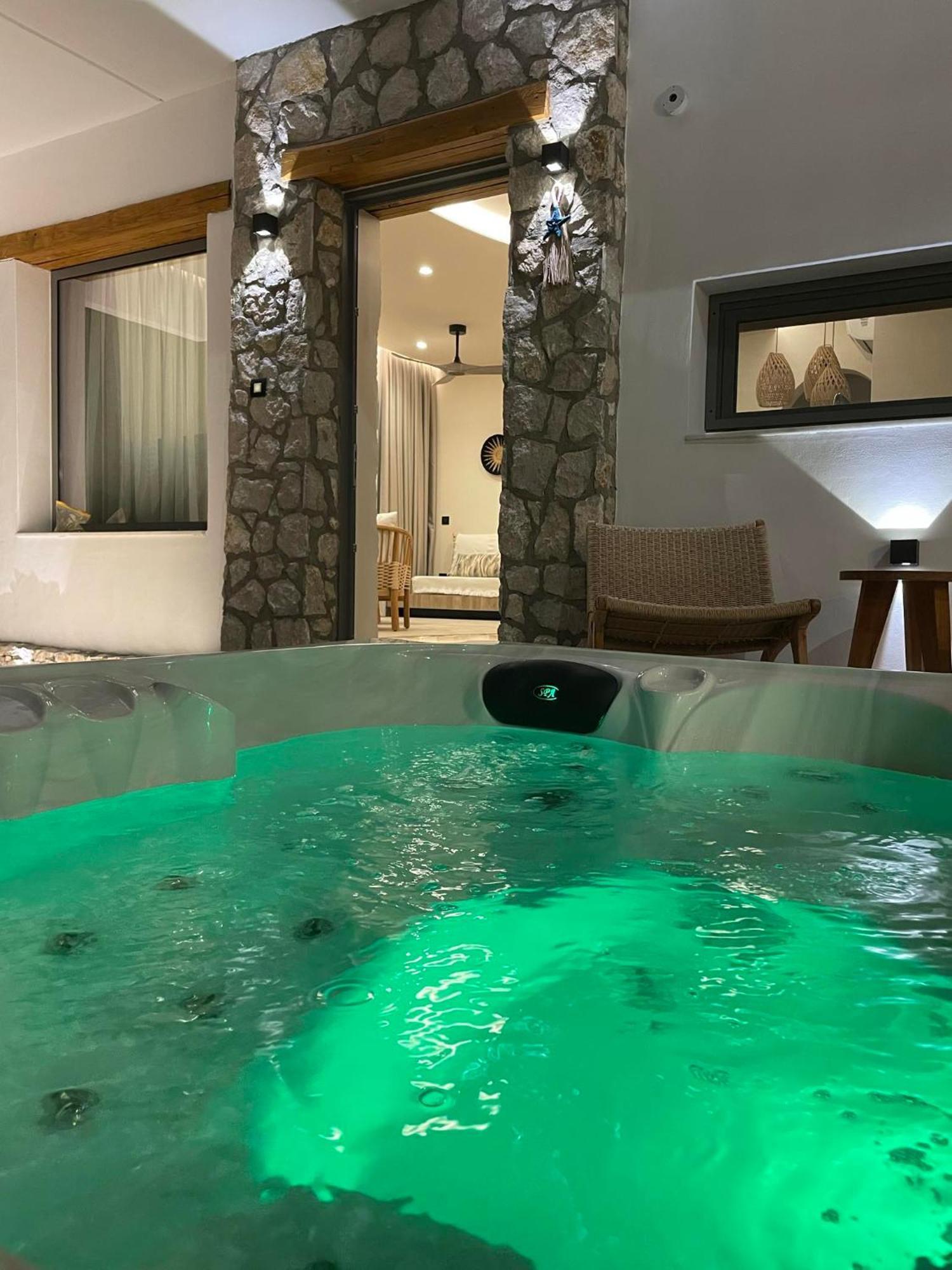 Lithos Luxury Villa Archangelos  Exterior foto